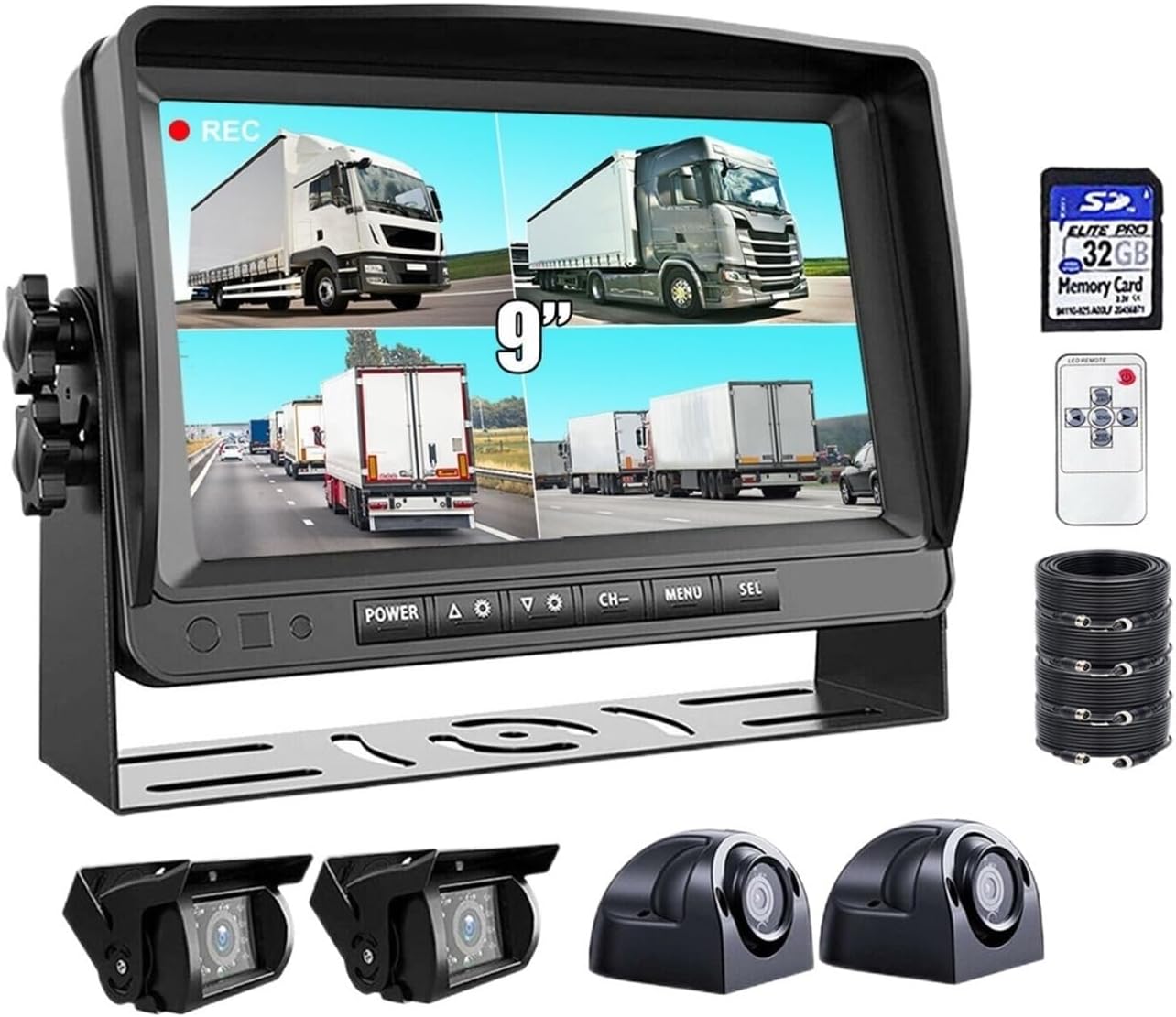 Quad Monitor DVR