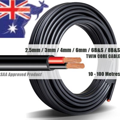 6mm Twin Core Cable